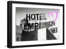 Luv Collection - New York City - Hotel Empire II-Philippe Hugonnard-Framed Art Print