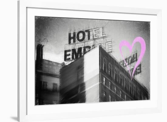 Luv Collection - New York City - Hotel Empire-Philippe Hugonnard-Framed Art Print