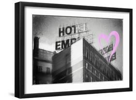 Luv Collection - New York City - Hotel Empire-Philippe Hugonnard-Framed Art Print