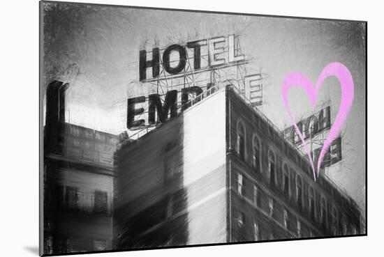 Luv Collection - New York City - Hotel Empire-Philippe Hugonnard-Mounted Art Print