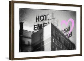 Luv Collection - New York City - Hotel Empire-Philippe Hugonnard-Framed Art Print