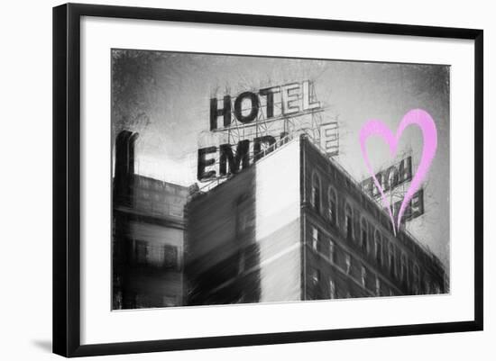 Luv Collection - New York City - Hotel Empire-Philippe Hugonnard-Framed Art Print