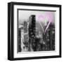 Luv Collection - New York City - Manhattan by Night II-Philippe Hugonnard-Framed Art Print