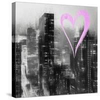 Luv Collection - New York City - Manhattan by Night II-Philippe Hugonnard-Stretched Canvas