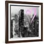 Luv Collection - New York City - Manhattan by Night II-Philippe Hugonnard-Framed Art Print