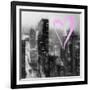 Luv Collection - New York City - Manhattan by Night II-Philippe Hugonnard-Framed Art Print