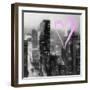 Luv Collection - New York City - Manhattan by Night II-Philippe Hugonnard-Framed Art Print