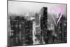 Luv Collection - New York City - Manhattan by Night-Philippe Hugonnard-Mounted Art Print