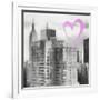 Luv Collection - New York City - Manhattan Cityscape II-Philippe Hugonnard-Framed Art Print