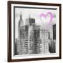 Luv Collection - New York City - Manhattan Cityscape II-Philippe Hugonnard-Framed Art Print