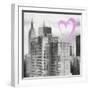 Luv Collection - New York City - Manhattan Cityscape II-Philippe Hugonnard-Framed Art Print