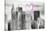 Luv Collection - New York City - Manhattan Cityscape-Philippe Hugonnard-Stretched Canvas