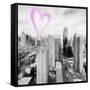 Luv Collection - New York City - Manhattan II-Philippe Hugonnard-Framed Stretched Canvas