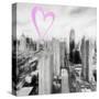 Luv Collection - New York City - Manhattan II-Philippe Hugonnard-Stretched Canvas