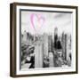 Luv Collection - New York City - Manhattan II-Philippe Hugonnard-Framed Art Print
