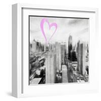 Luv Collection - New York City - Manhattan II-Philippe Hugonnard-Framed Art Print