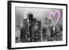 Luv Collection - New York City - Manhattan Night-Philippe Hugonnard-Framed Art Print