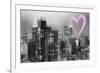 Luv Collection - New York City - Manhattan Night-Philippe Hugonnard-Framed Art Print