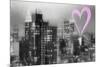 Luv Collection - New York City - Manhattan Night-Philippe Hugonnard-Mounted Art Print