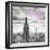 Luv Collection - New York City - Manhattan Skyscrapers II-Philippe Hugonnard-Framed Art Print