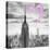 Luv Collection - New York City - Manhattan Skyscrapers II-Philippe Hugonnard-Stretched Canvas