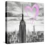 Luv Collection - New York City - Manhattan Skyscrapers II-Philippe Hugonnard-Stretched Canvas