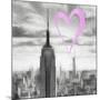 Luv Collection - New York City - Manhattan Skyscrapers II-Philippe Hugonnard-Mounted Art Print