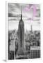 Luv Collection - New York City - Manhattan Skyscrapers-Philippe Hugonnard-Framed Art Print