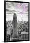 Luv Collection - New York City - Manhattan Skyscrapers-Philippe Hugonnard-Framed Art Print