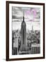 Luv Collection - New York City - Manhattan Skyscrapers-Philippe Hugonnard-Framed Art Print