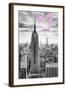 Luv Collection - New York City - Manhattan Skyscrapers-Philippe Hugonnard-Framed Art Print