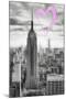 Luv Collection - New York City - Manhattan Skyscrapers-Philippe Hugonnard-Mounted Art Print