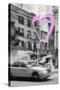 Luv Collection - New York City - Manhattan Street II-Philippe Hugonnard-Stretched Canvas