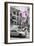 Luv Collection - New York City - Manhattan Street II-Philippe Hugonnard-Framed Art Print