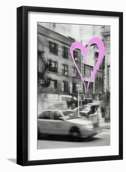 Luv Collection - New York City - Manhattan Street II-Philippe Hugonnard-Framed Art Print