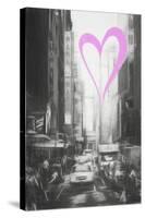 Luv Collection - New York City - Manhattan Street-Philippe Hugonnard-Stretched Canvas