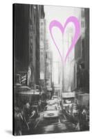 Luv Collection - New York City - Manhattan Street-Philippe Hugonnard-Stretched Canvas