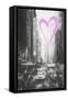 Luv Collection - New York City - Manhattan Street-Philippe Hugonnard-Framed Stretched Canvas