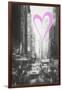 Luv Collection - New York City - Manhattan Street-Philippe Hugonnard-Framed Art Print