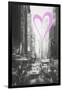 Luv Collection - New York City - Manhattan Street-Philippe Hugonnard-Framed Art Print