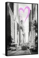 Luv Collection - New York City - Manhattan Traffic-Philippe Hugonnard-Framed Stretched Canvas