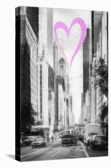 Luv Collection - New York City - Manhattan Traffic-Philippe Hugonnard-Stretched Canvas