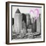 Luv Collection - New York City - Manhattan View II-Philippe Hugonnard-Framed Art Print