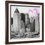 Luv Collection - New York City - Manhattan View II-Philippe Hugonnard-Framed Art Print