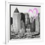 Luv Collection - New York City - Manhattan View II-Philippe Hugonnard-Framed Art Print