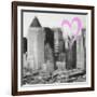 Luv Collection - New York City - Manhattan View II-Philippe Hugonnard-Framed Art Print