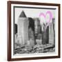 Luv Collection - New York City - Manhattan View II-Philippe Hugonnard-Framed Art Print