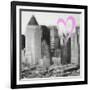 Luv Collection - New York City - Manhattan View II-Philippe Hugonnard-Framed Art Print