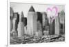 Luv Collection - New York City - Manhattan View-Philippe Hugonnard-Framed Art Print