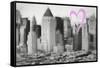 Luv Collection - New York City - Manhattan View-Philippe Hugonnard-Framed Stretched Canvas